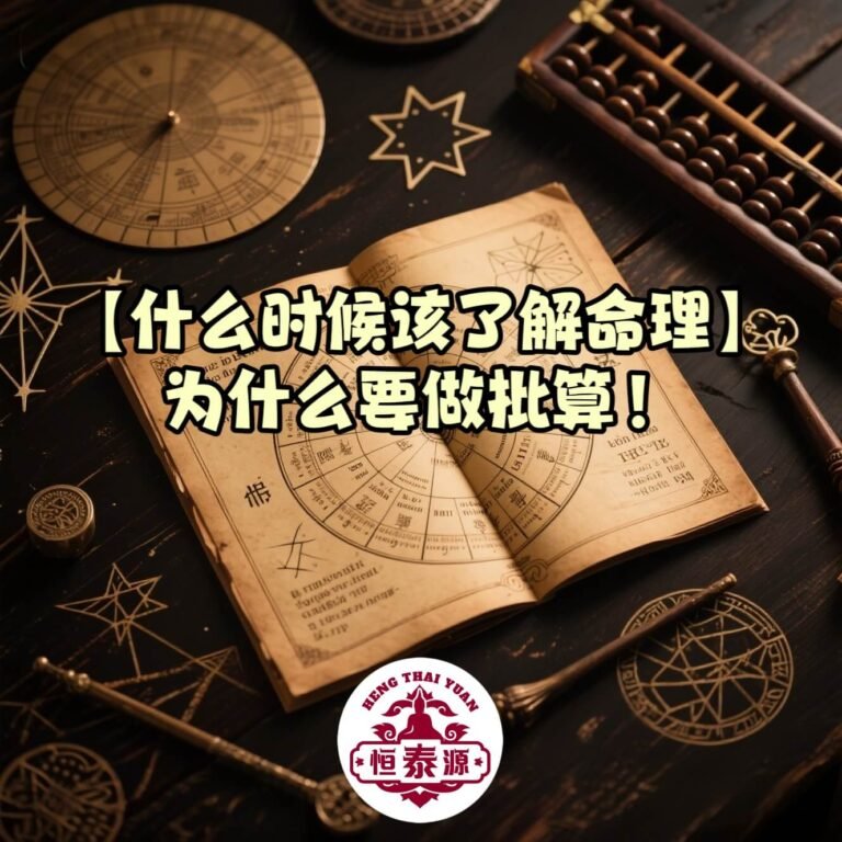 【什么时候该了解命理？】
