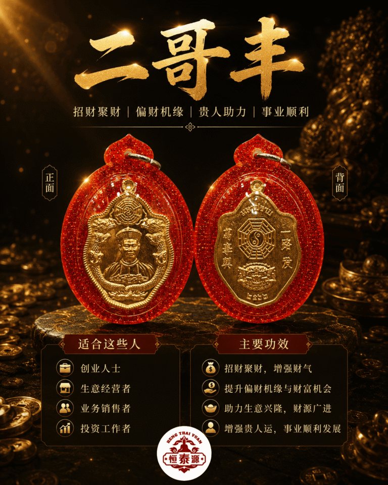【招财进宝二哥丰佛牌】