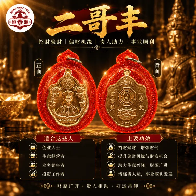 【招财进宝二哥丰佛牌】
