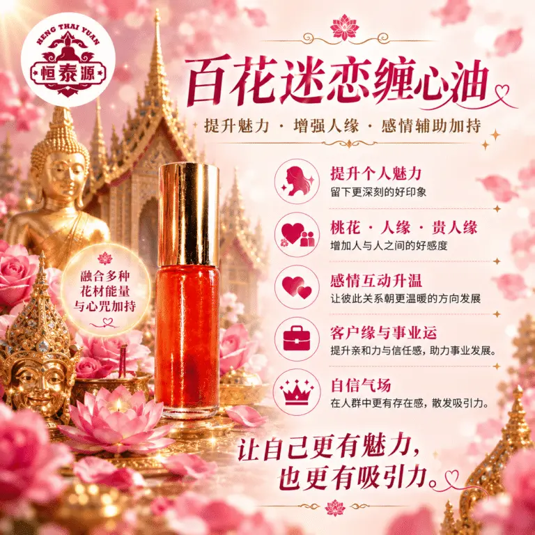 【百花迷恋缠心油】