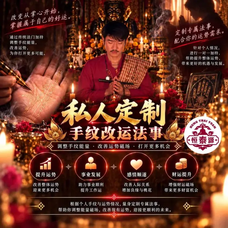 【私人定制手纹改运法事】