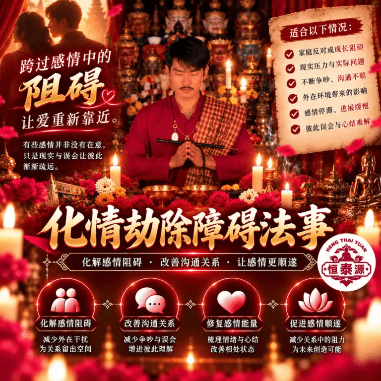 【化情劫除障碍法事】