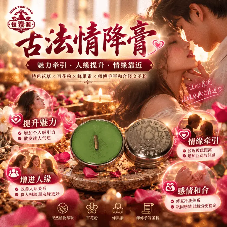 【古法情降膏】