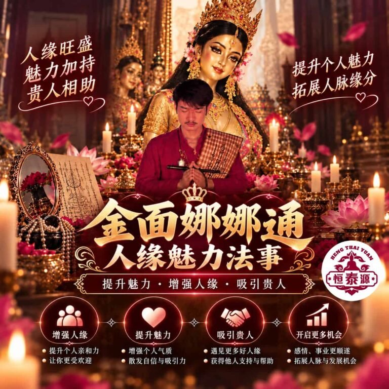【金面娜娜通人缘魅力法事】