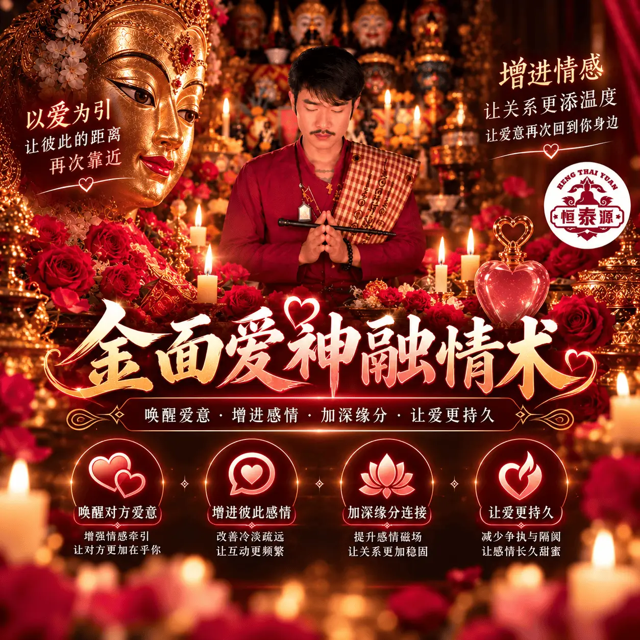 【金面爱神融情术】